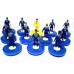 Subbuteo Andrew Table Soccer France 2022 World Cup Final Team on classic Hasbro bases